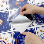 Square Peel & Stick Mosaic Tile PVC Waterproof Mosaic Tile Wallpaper