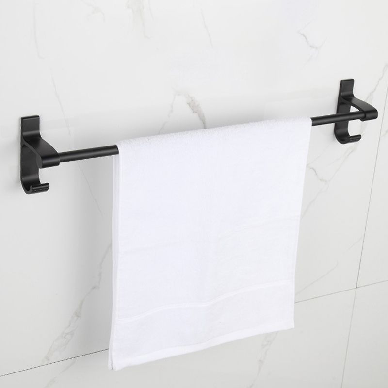 Modern Matt Black Bathroom Shelf Paper Holder Bathroom Accessory Set