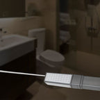 Contemporary Showerhead Solid Color Plastic Handheld Showerhead
