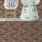 Modern Interior Wall Floor Tile Brick Look Oil Resistant Peel and Stick Tile