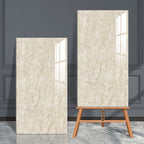 Contemporary Wallpaper Modern Style Bathroom Wallpaper with Rectangular Shape