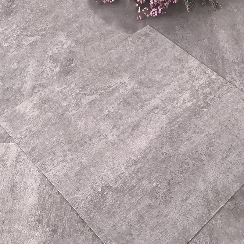 Modern square plastic floor waterproof peel & stick floor tiles