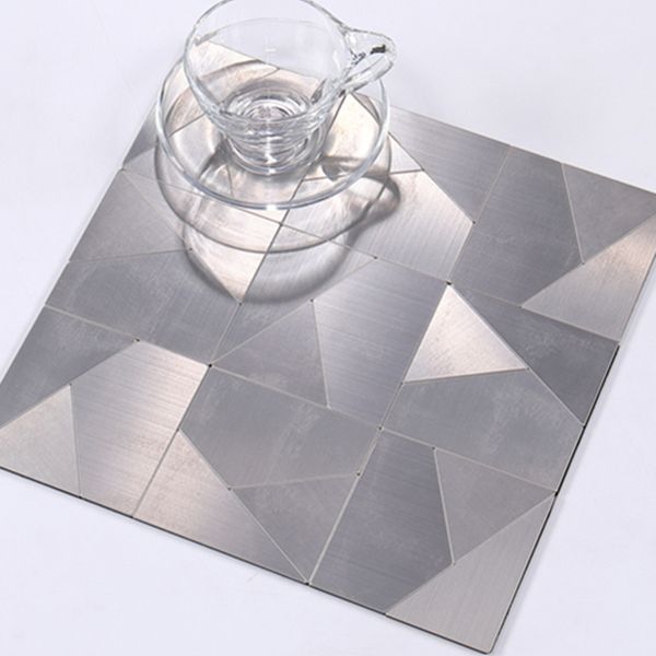 Square Peel & Stick Mosaic Tile Waterproof Mosaic Tiles Wallpaper