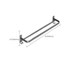 Modern Bathroom Accessories Hardware Set Gray Towel Bar Bathroom Shelf Bathroom Hardware Set