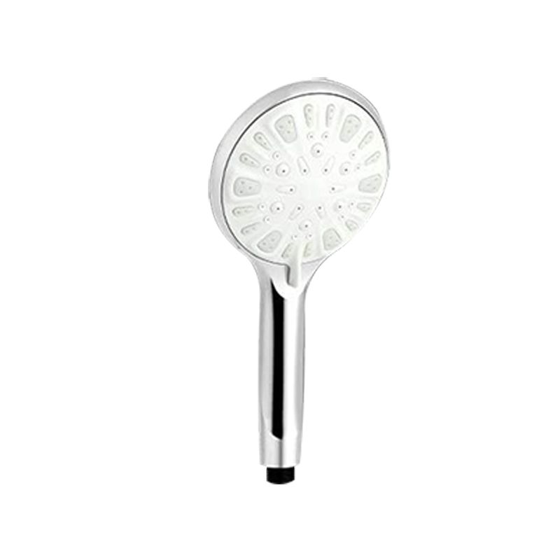 Modern Dual Shower Head Square High Arc Shower Head in Silver