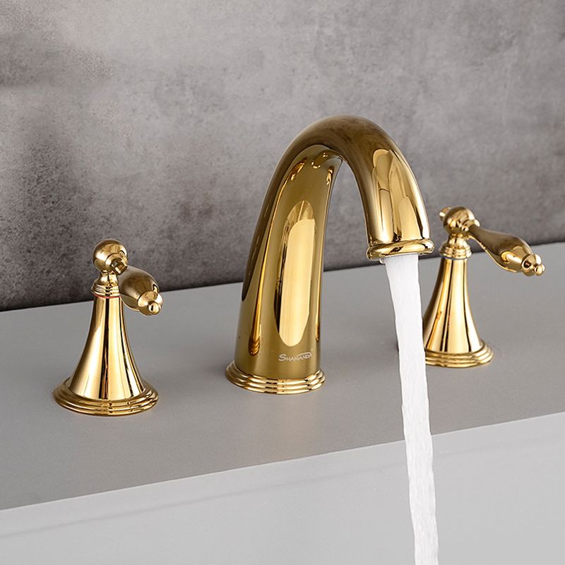 Traditional Style Roman Tub Faucet Copper Wall Mounted Roman Tub Faucet