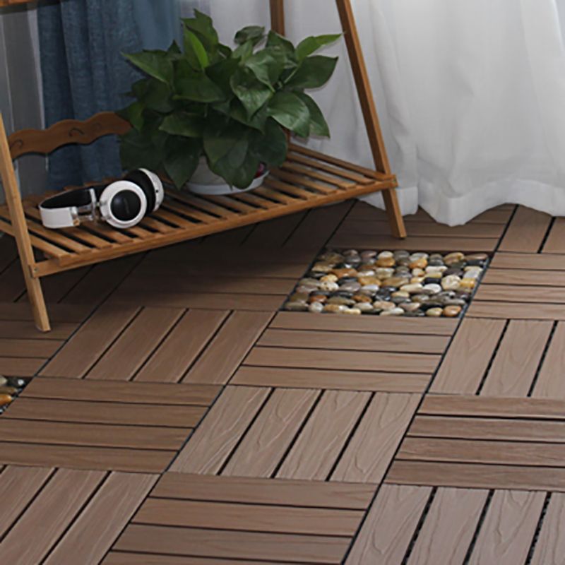 Outdoor Ground Board Strips Composite Waterproof Square Deck Board