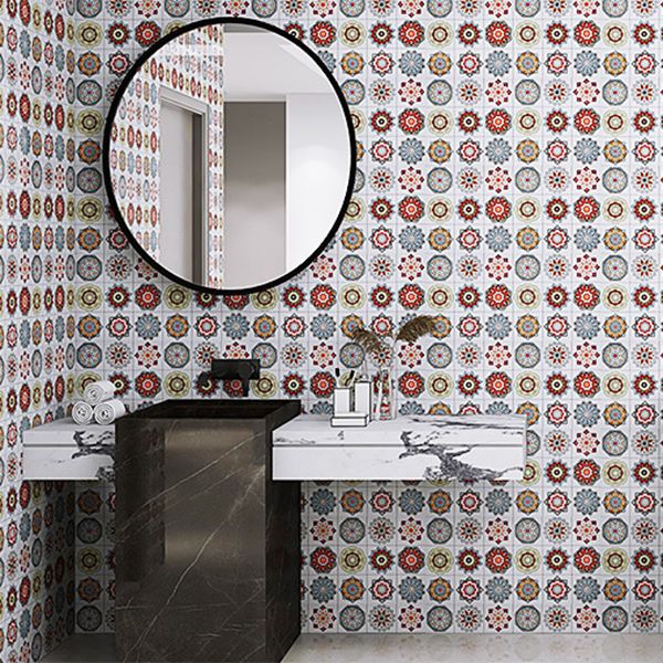 Stylish Mosaic Tile Waterproof Peel-and-Stick Backsplash Tiles
