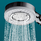 Modern Handheld Showerhead Adjustable Spray Pattern Showerhead made of Stainless Steel