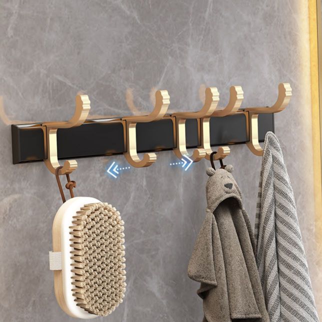 7-piece traditional bathroom accessory set aluminum bathroom accessory set