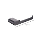 Dark gray modern bathroom accessory set stainless steel bathroom accessory set