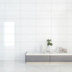 Modern Splash Protection Tiles Smooth Splash Protection Wallpaper for the Kitchen