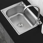 Modern Workstation Sink Stainless Steel Drain Arrangement and Faucet Kitchen Sink