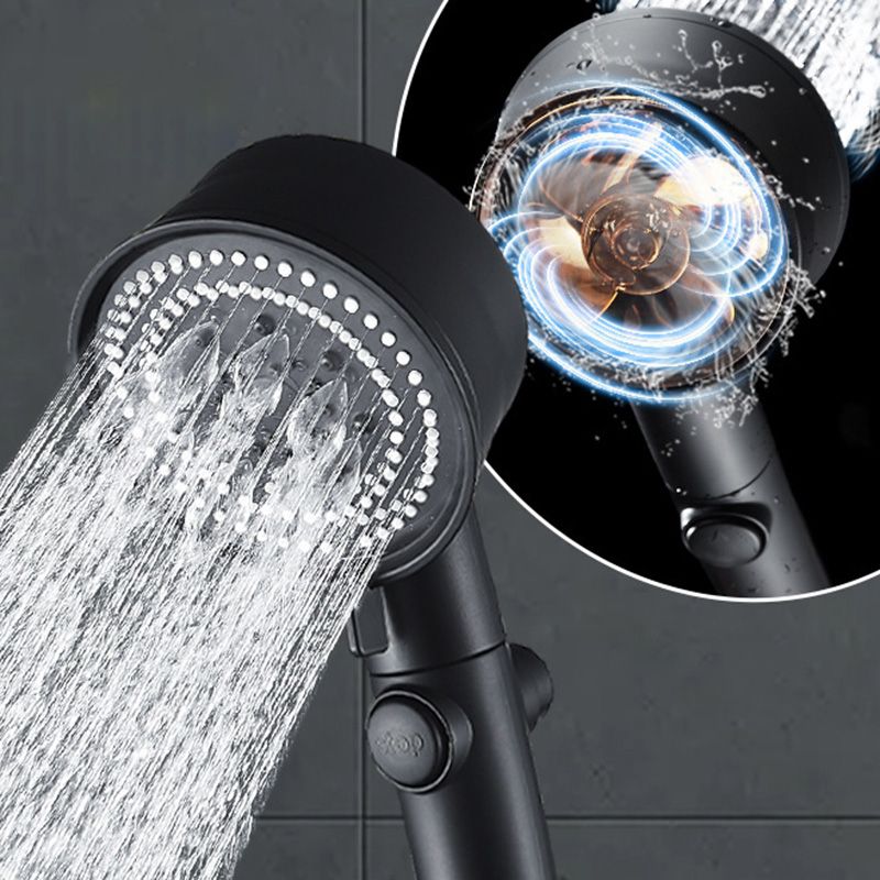 Plastic Handheld Showerhead Bathroom Adjustable Spray Pattern Showerhead