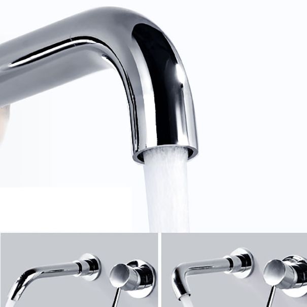 Wall-mounted Bronze Bathtub Filler Double Handles Bathtub Spout Bathtub Faucet Trim