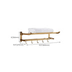 Traditional Bathroom Accessory Set Gold Paper Holder Bathroom Set
