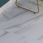 Modern vinyl flooring with marble design for peeling and attaching