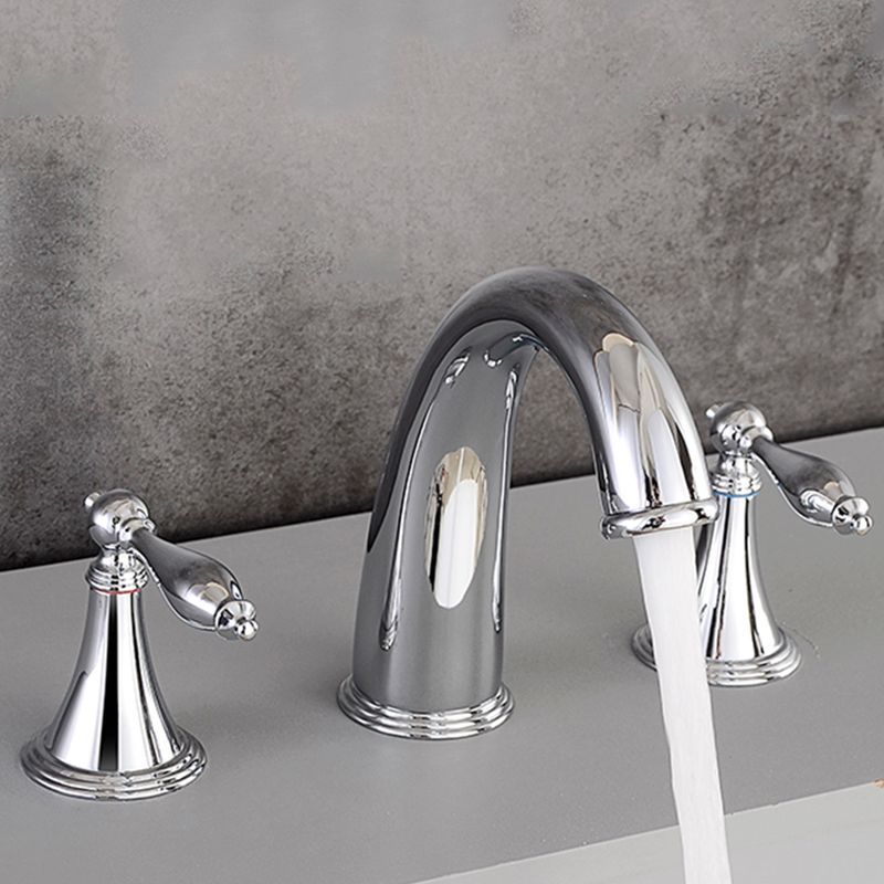 Traditional Style Roman Tub Faucet Copper Wall Mounted Roman Tub Faucet