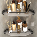 Modern Bathroom Accessories Set Bathroom Shelf Towel Holder Black Bathroom Accessories Set