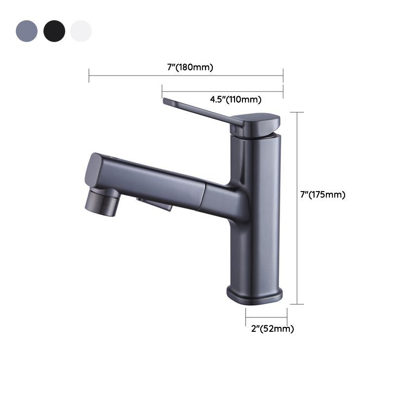 Sink faucet Contemporary single handle mixer tap for bathroom