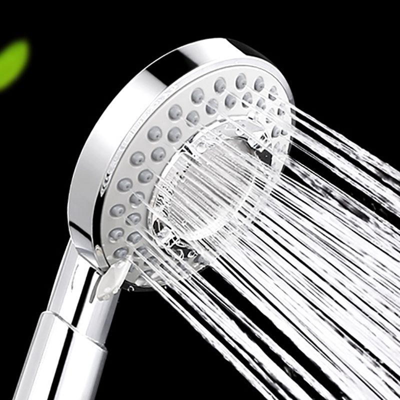 Modern Showerhead Adjustable Spray Pattern Round Showerhead