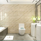 PVC Wall Panel Rectangle Waterproof Wall Cladding for the Living Room