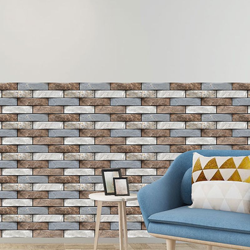 Modern PVC Field Tile/Single Tile Rectangular Peel and Stick Wall Tile