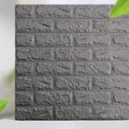 Industrial Wall Plank 3D Print Bedroom Living Room Wall Panels Set of 10