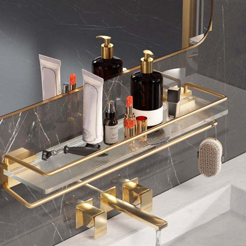 6-piece Bathroom Set Aluminium and Acrylic Bathroom Accessories Hardware Set
