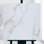 Modern Home Flooring Peel and Stick Marble Print Vinyl Floor