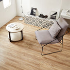 Rectangular waterproof PVC floor coverings for peeling and sticking fire-resistant PVC floor coverings