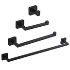 Stainless Steel Bathroom Fittings Modern Style Simple Bathroom Fitting Set
