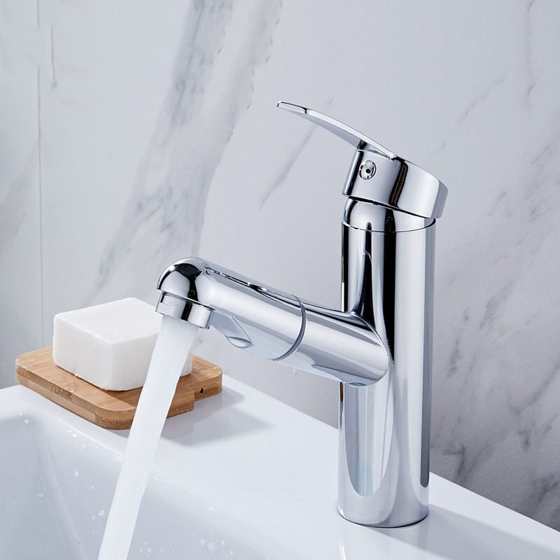 Contemporary Style Faucets Single Handle Swivel Spout Faucets