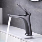 Contemporary Copper Vessel Tap Lever Low Arc Vessel Faucet