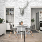 Country House Waterproof Wall Panels Wood Grain Bedroom and Living Room Wall Panels