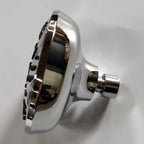 Round Fixed Shower Head Adjustable Spray Pattern Wall Mounted Shower Head