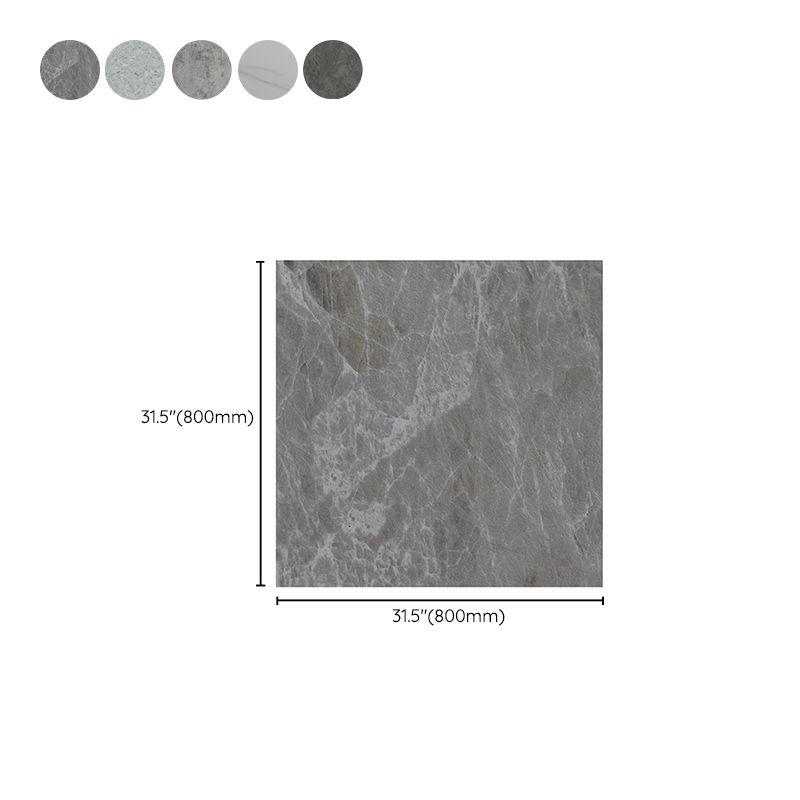 Peel and Stick Vinyl Flooring Matte Vinyl Flooring with Stone Look