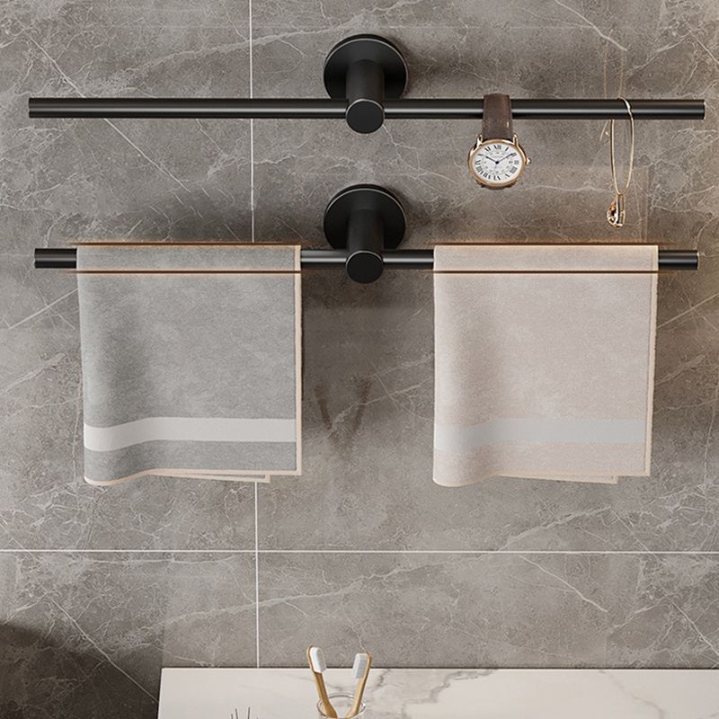 2-piece modern bathroom accessory set towel bar made of stainless steel