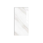 Modern Peel-and-Stick Back Wall PVC Rectangular Wall Tile for Kitchen and Bathroom