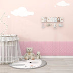 3D Embossed Foam Wall Panel Living Room Waterproof Wall Panel