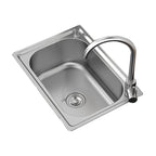 Modern workstation sink stainless steel waste arrangement and faucet kitchen sink