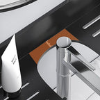 2-piece modern bathroom hardware set bathroom shelf