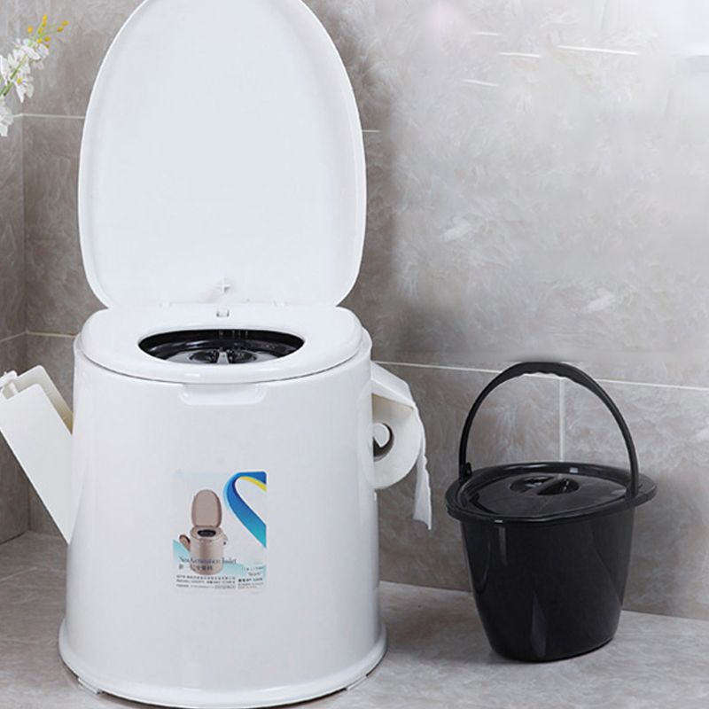 Contemporary Plastic Urinal Stand Toilet with Seat for the Bathroom