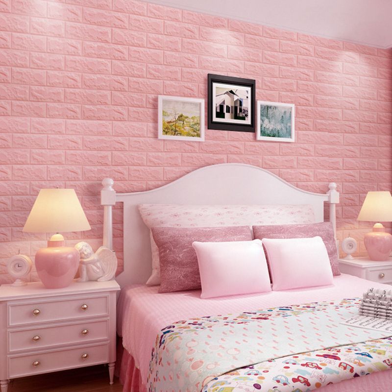 Modern Panel PVC 3D-embossed Self-adhesive Waterproof Interior Cladding