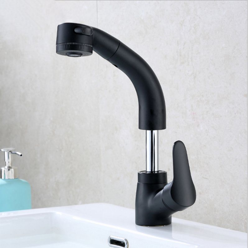 Contemporary Style Faucet Single Handle Basin Mixer Bathroom Faucet