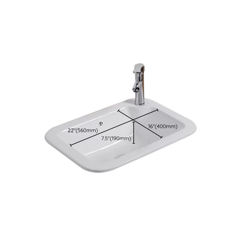 Traditional square washstand ceramics metal base washbasin
