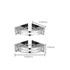 Modern Stainless Steel Bathroom Set Paper Holder Bathroom Shelf Bathroom Accessories