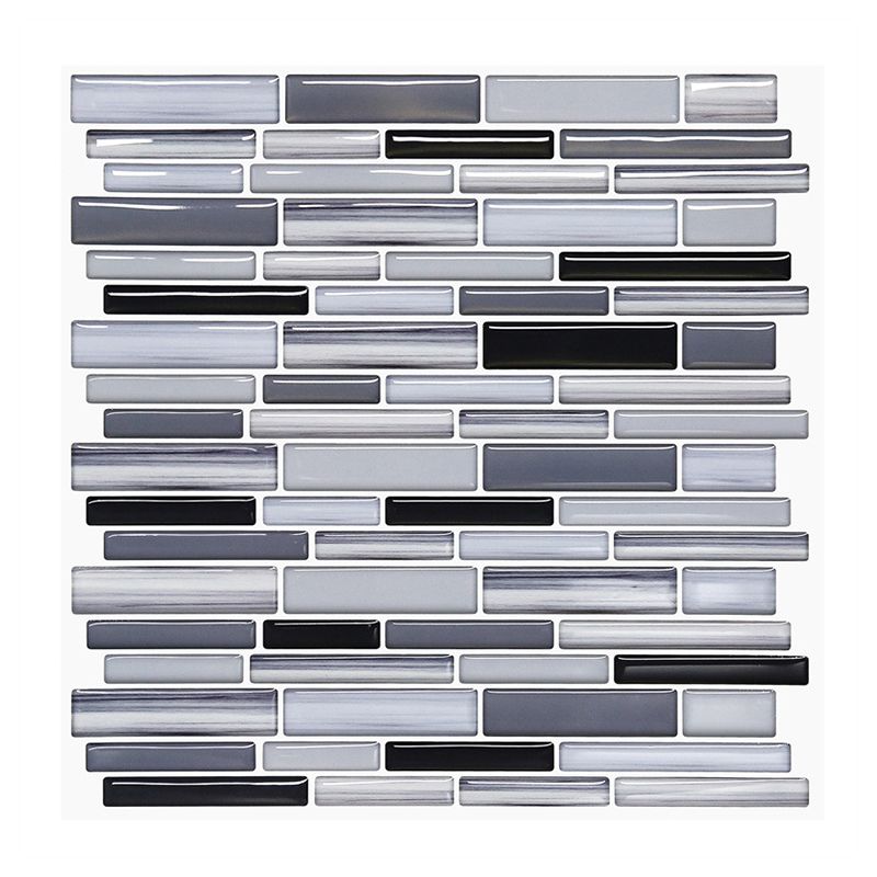 Wall tiles paste wallpaper Floral check pattern wallpaper tile