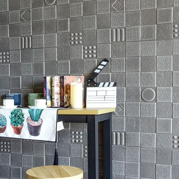 Home Interior Wall Panel 3D Printed Brick Peel and Stick Wall Covering