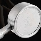 Round Shape Handheld Showerhead Traditional Metal Wall Mounted Hand Shower